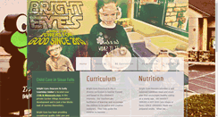 Desktop Screenshot of brighteyesdaycare.com